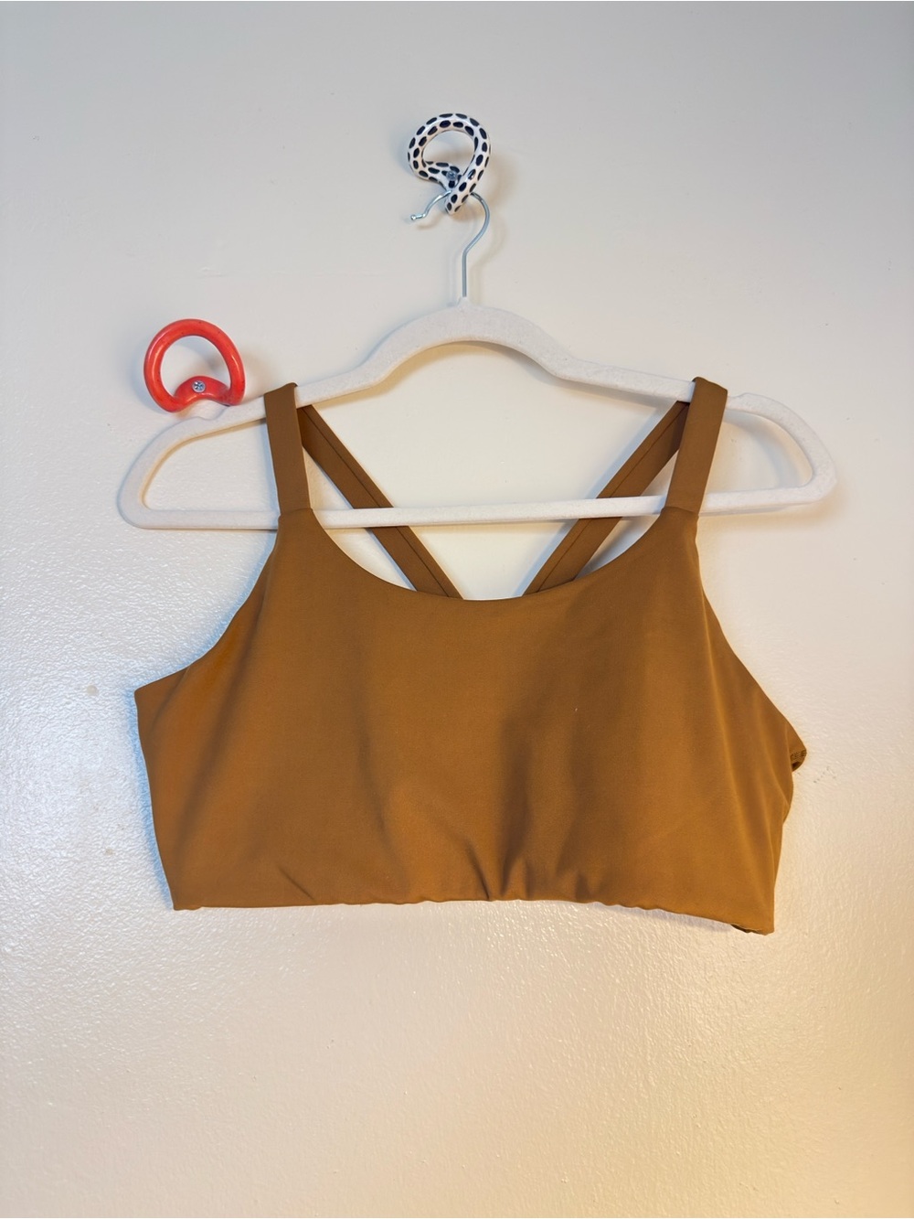 girlfriend collective Mustard Active Top/sports bra